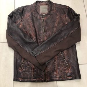 Faux Leather Jacket
